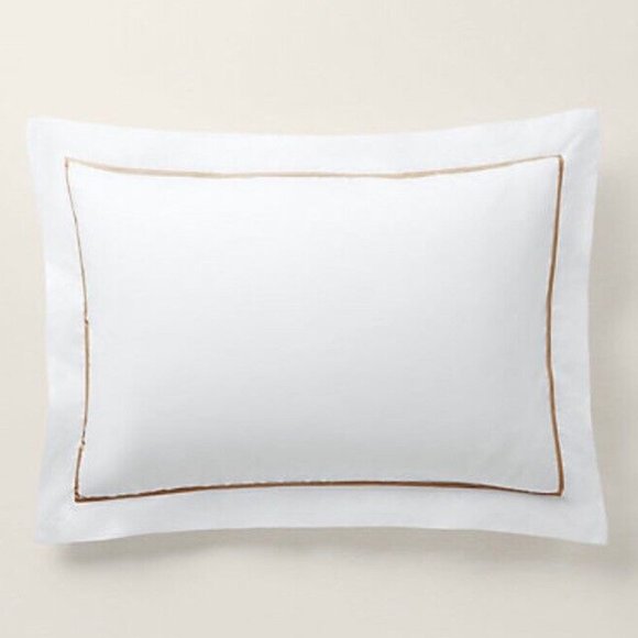 Ralph Lauren Palmer Boudoir Pillow in Burnished Chamois